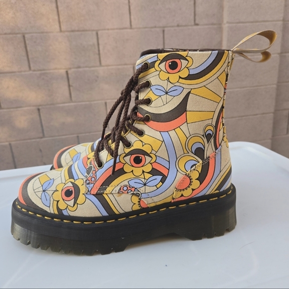Dr. Martens Jadon Boot Retro Canvas - Picture 5 of 15